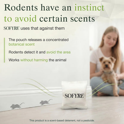 Rodent Repellent Pouches (12-Pouches)
