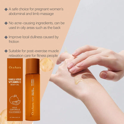 futureNest Vitamin C Body Oil for Women and Men