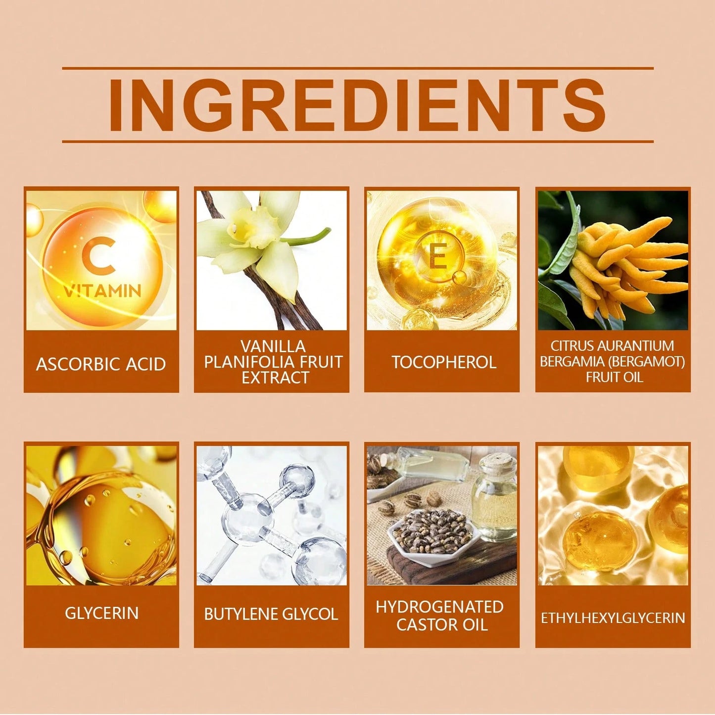 futureNest Vitamin C Body Oil for Women and Men